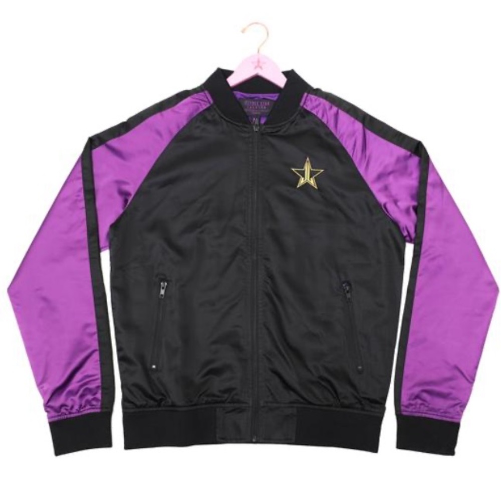 Jeffree Star Blood Lust Purple Bomber Jacket
